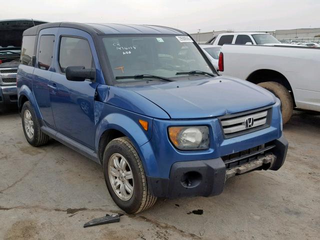 5J6YH18768L015447 - 2008 HONDA ELEMENT EX BLUE photo 1