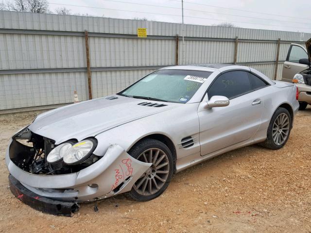 WDBSK75F13F014840 - 2003 MERCEDES-BENZ SL 500R SILVER photo 2