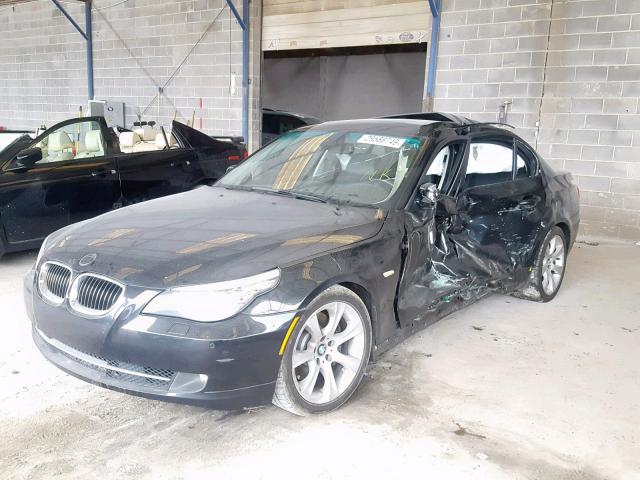 WBANW135X8CZ75064 - 2008 BMW 535 I BLACK photo 2