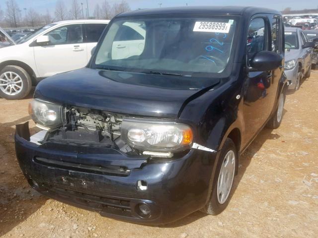 JN8AZ2KR2BT213104 - 2011 NISSAN CUBE BASE BLACK photo 2