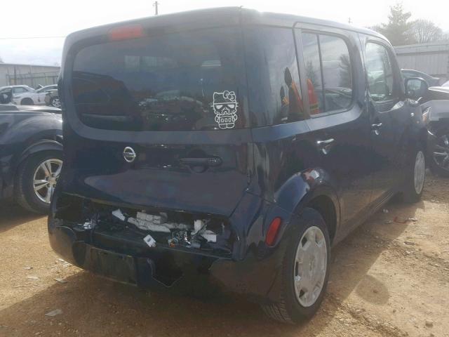 JN8AZ2KR2BT213104 - 2011 NISSAN CUBE BASE BLACK photo 4