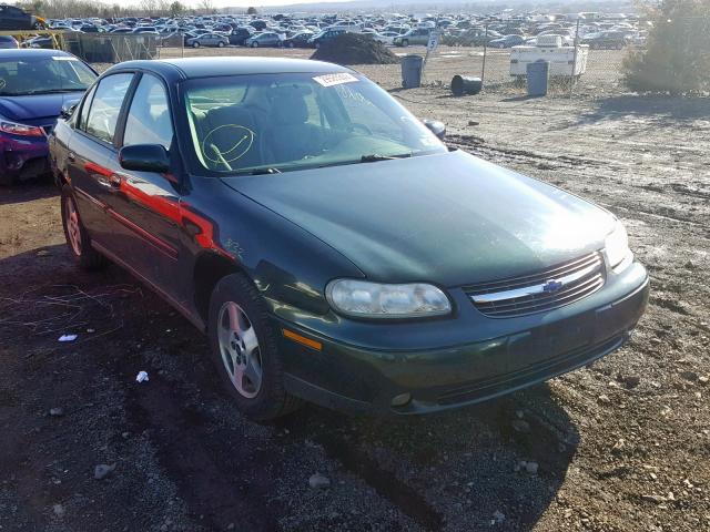 1G1NE52JX3M687732 - 2003 CHEVROLET MALIBU LS GREEN photo 1
