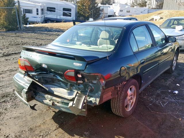 1G1NE52JX3M687732 - 2003 CHEVROLET MALIBU LS GREEN photo 4