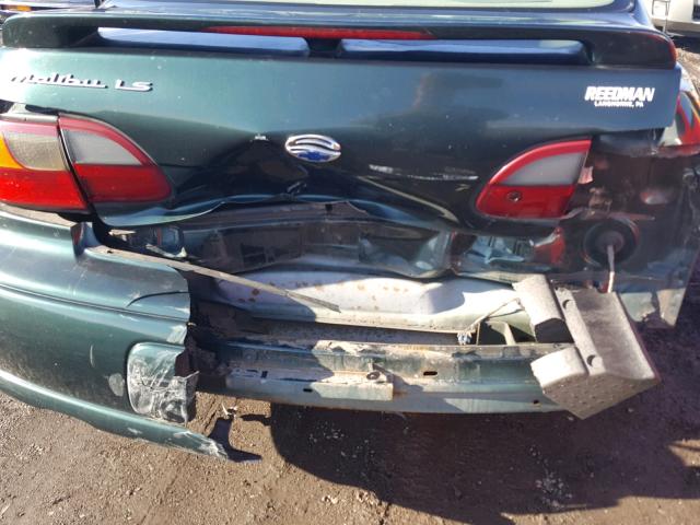 1G1NE52JX3M687732 - 2003 CHEVROLET MALIBU LS GREEN photo 9