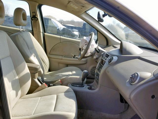 1G8AJ55F16Z184231 - 2006 SATURN ION LEVEL GOLD photo 5