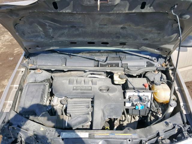 1G8AJ55F16Z184231 - 2006 SATURN ION LEVEL GOLD photo 7