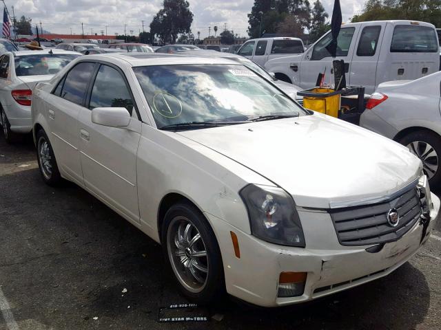 1G6DP567350234142 - 2005 CADILLAC CTS HI FEA WHITE photo 1