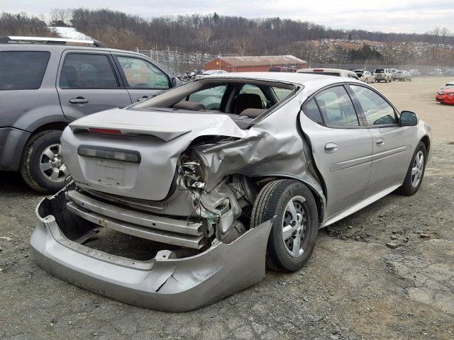 2G2WP552071140226 - 2007 PONTIAC GRAND PRIX SILVER photo 4
