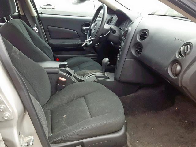 2G2WP552071140226 - 2007 PONTIAC GRAND PRIX SILVER photo 5