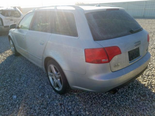 WAUKF78E37A175411 - 2007 AUDI A4 2.0T AVANT QUATTRO  photo 3