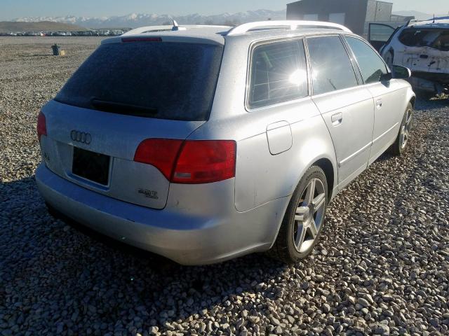 WAUKF78E37A175411 - 2007 AUDI A4 2.0T AVANT QUATTRO  photo 4