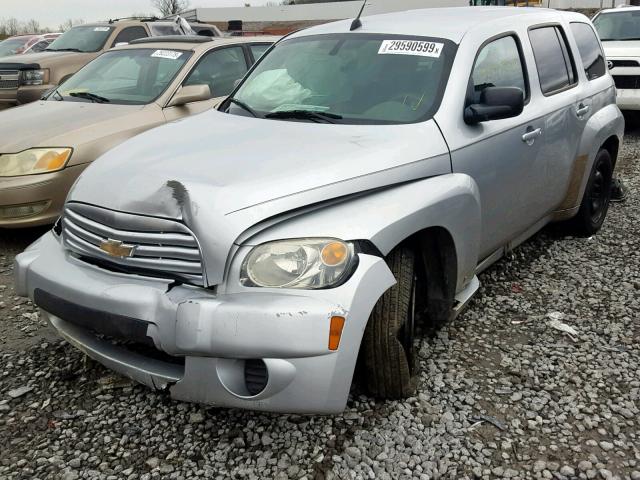 3GNCA13B49S525475 - 2009 CHEVROLET HHR LS Plata foto 2