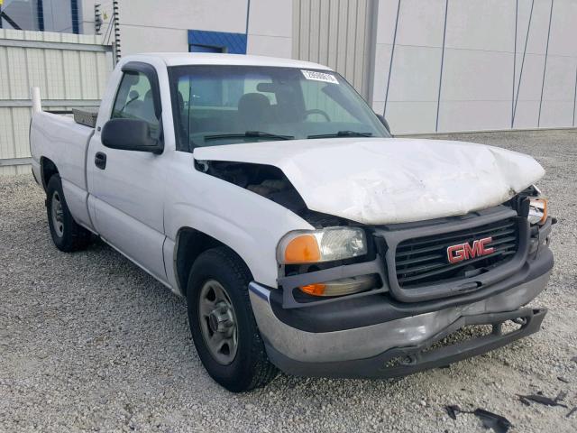 1GTEC14W8XZ535570 - 1999 GMC NEW SIERRA WHITE photo 1