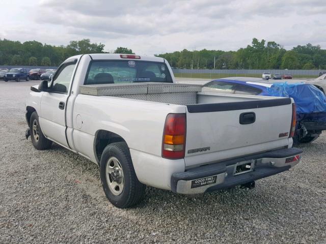 1GTEC14W8XZ535570 - 1999 GMC NEW SIERRA WHITE photo 3