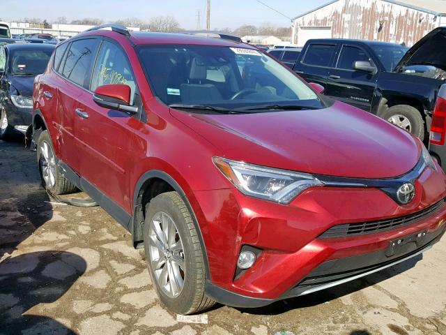 2T3DFREV8JW735668 - 2018 TOYOTA RAV4 LIMIT RED photo 1