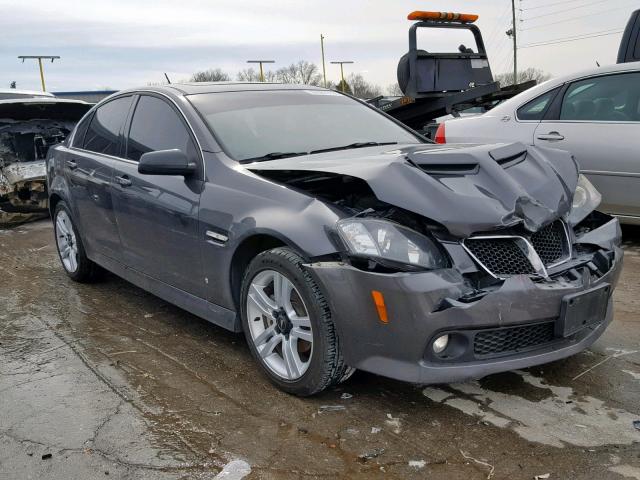 6G2ER57759L240269 - 2009 PONTIAC G8 CHARCOAL photo 1