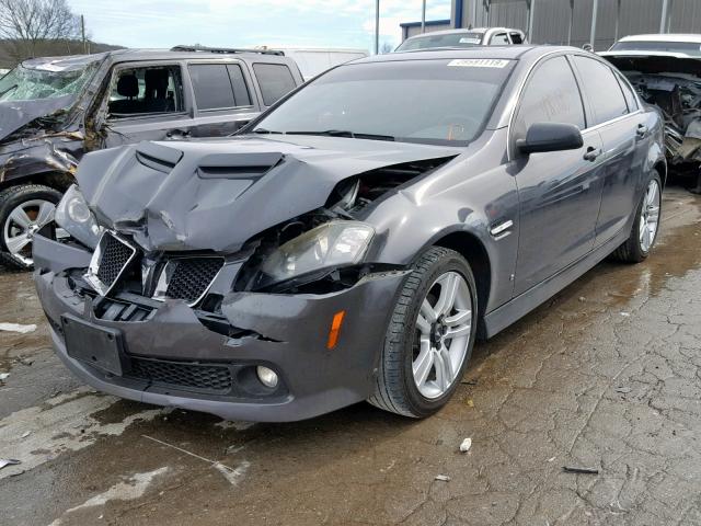 6G2ER57759L240269 - 2009 PONTIAC G8 CHARCOAL photo 2