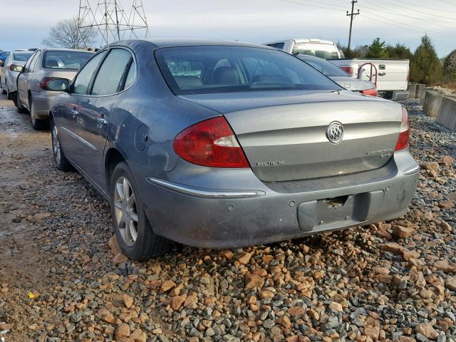 2G4WE567251294022 - 2005 BUICK LACROSSE C GRAY photo 3