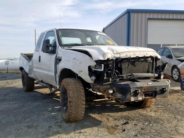 1FTWX31R88EA53774 - 2008 FORD F350 SRW S WHITE photo 1