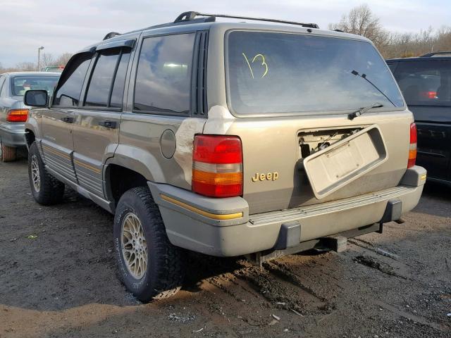 1J4GZ78S1SC543999 - 1995 JEEP GRAND CHER BEIGE photo 3