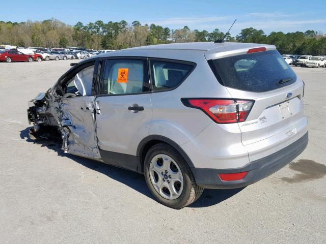 1FMCU0F74JUB35428 - 2018 FORD ESCAPE S SILVER photo 3