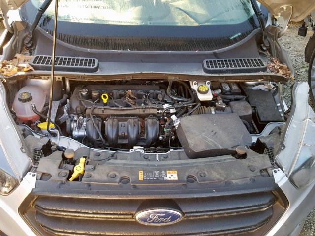 1FMCU0F74JUB35428 - 2018 FORD ESCAPE S SILVER photo 7