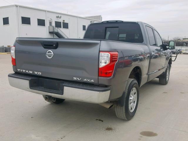 1N6BA1F32HN565083 - 2017 NISSAN TITAN XD S GRAY photo 4