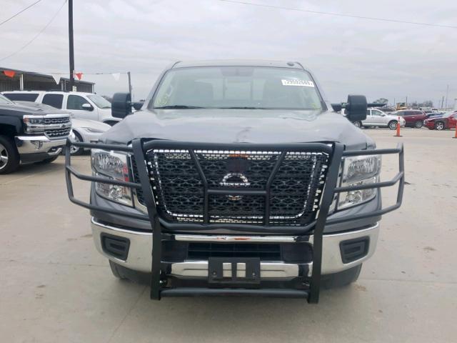 1N6BA1F32HN565083 - 2017 NISSAN TITAN XD S GRAY photo 9