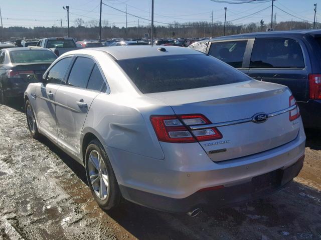 1FAHP2E81DG208335 - 2013 FORD TAURUS SEL SILVER photo 3