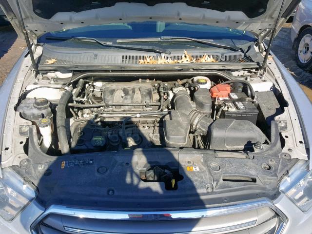 1FAHP2E81DG208335 - 2013 FORD TAURUS SEL SILVER photo 7