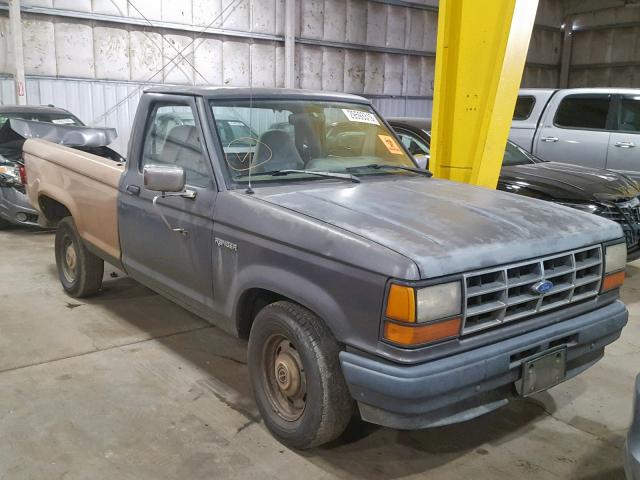 1FTCR10U6NPA62870 - 1992 FORD RANGER GRAY photo 1