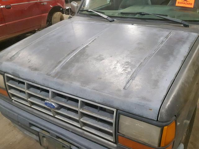 1FTCR10U6NPA62870 - 1992 FORD RANGER GRAY photo 7