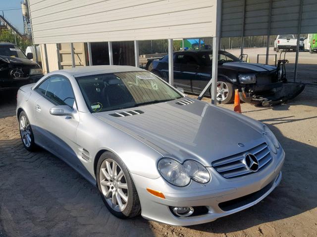 WDBSK71F17F134066 - 2007 MERCEDES-BENZ SL 550 SILVER photo 1