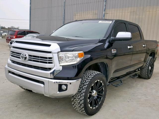 5TFGY5F12EX156902 - 2014 TOYOTA TUNDRA CRE BLACK photo 2