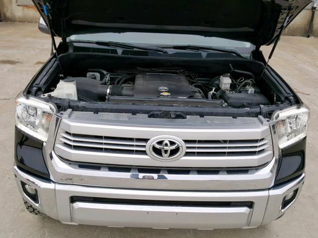 5TFGY5F12EX156902 - 2014 TOYOTA TUNDRA CRE BLACK photo 7