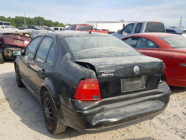 3VWRK69M13M051497 - 2003 VOLKSWAGEN JETTA GL BLACK photo 3