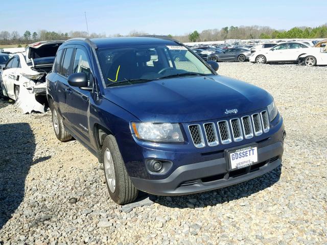 1C4NJCBA3FD427491 - 2015 JEEP COMPASS SP BLUE photo 1