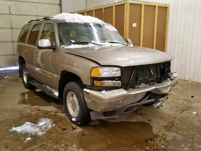 1GKEK13T71J147721 - 2001 GMC YUKON GRAY photo 1