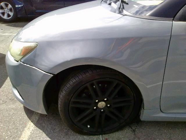 JTKJF5C71B3008031 - 2011 TOYOTA SCION TC ნაცრისფერი ფოტო 9