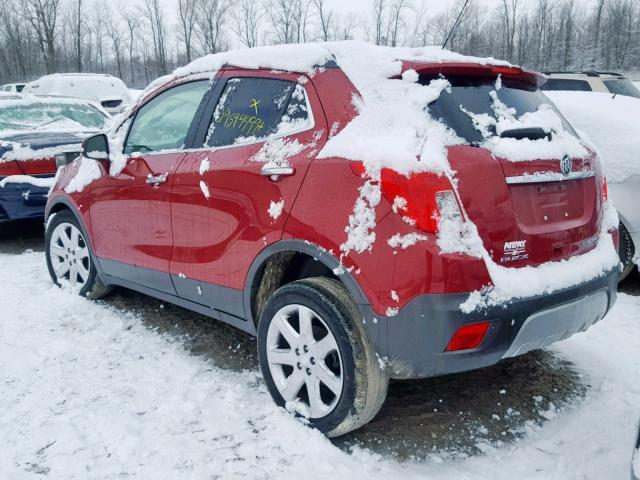 KL4CJHSB6GB618410 - 2016 BUICK ENCORE PRE RED photo 3