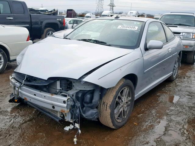 1G1JH12F457174858 - 2005 CHEVROLET CAVALIER L SILVER photo 2