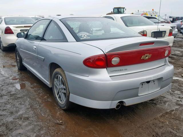 1G1JH12F457174858 - 2005 CHEVROLET CAVALIER L SILVER photo 3