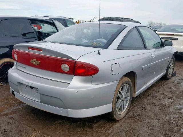 1G1JH12F457174858 - 2005 CHEVROLET CAVALIER L SILVER photo 4