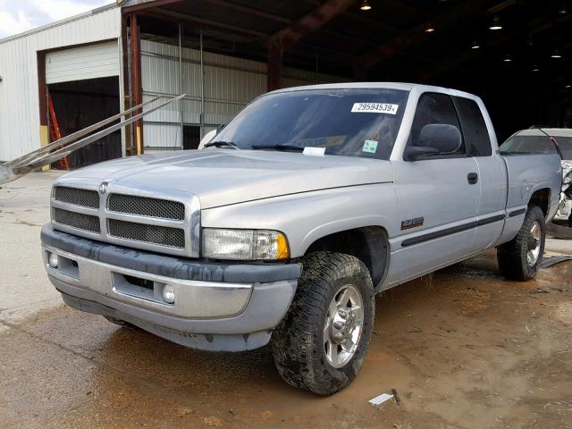 1B7KC2362XJ646205 - 1999 DODGE RAM 2500 SILVER photo 2