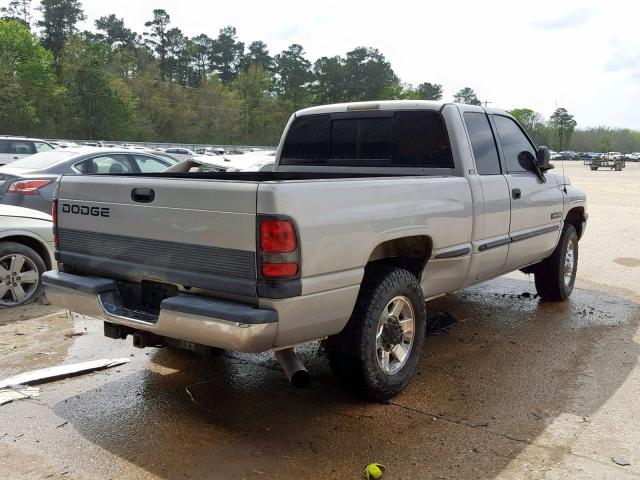 1B7KC2362XJ646205 - 1999 DODGE RAM 2500 SILVER photo 4