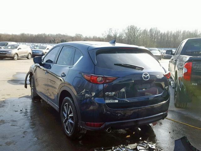 JM3KFBCM5J0314799 - 2018 MAZDA CX-5 TOURI BLUE photo 3