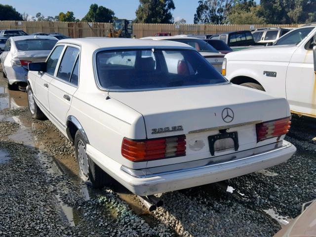 WDBCB20A3BB003542 - 1981 MERCEDES-BENZ 300 SD WHITE photo 3