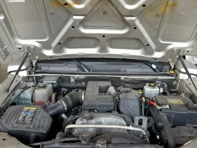 5GTEN13E498108116 - 2009 HUMMER H3 GRAY photo 7