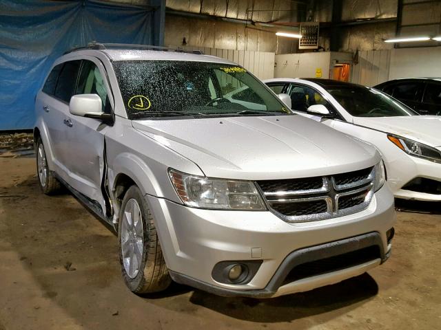 3C4PDDFG1DT692292 - 2013 DODGE JOURNEY R/ SILVER photo 1