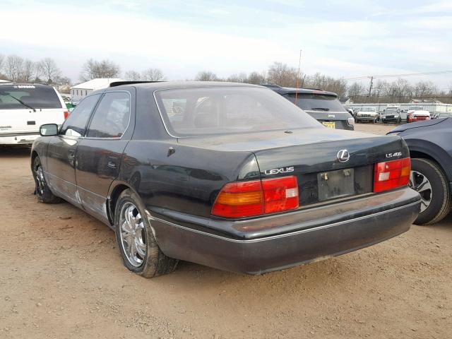 JT8UF22EXS0009293 - 1995 LEXUS LS 400 BLACK photo 3